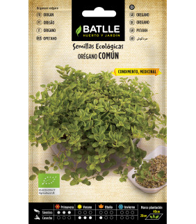 SEMILLAS OREGANO COMUN BATLLE