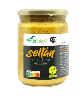 SEITAN ESPONJOSO AL CURRY...
