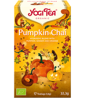 YOGI TEA PUMPKIN CHAI 17b