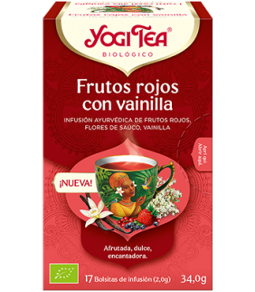 YOGI TEA FRUTOS ROJOS CON...
