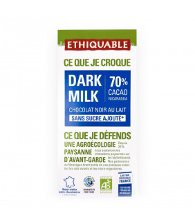CHOCOLATE 70% DARK MILK SIN...