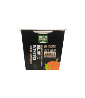 CREMA CALABAZA CON CILANTRO...