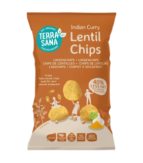 CHIPS DE LENTEJA Y CURRY...