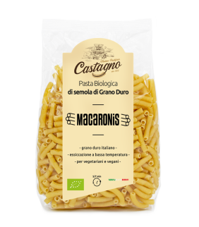 MACARRON ESPELTA 500g CASTAGNO