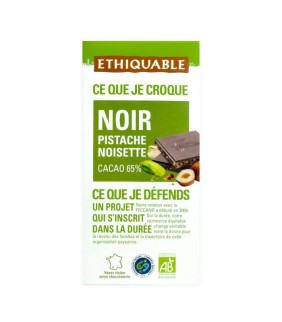 CHOCOLATE NEGRO PISTACHO...